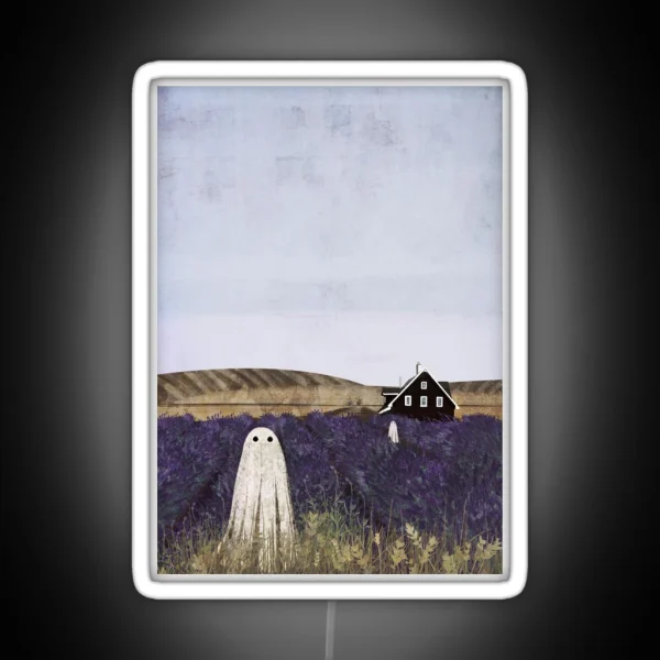 Lavender Fields RGB Neon Sign