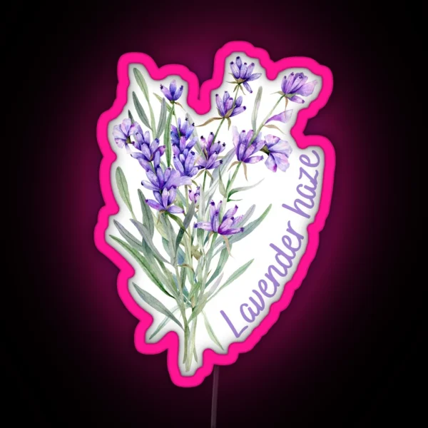 Lavender Haze RGB Neon Sign
