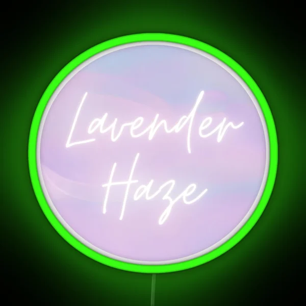 Lavender Haze RGB Neon Sign