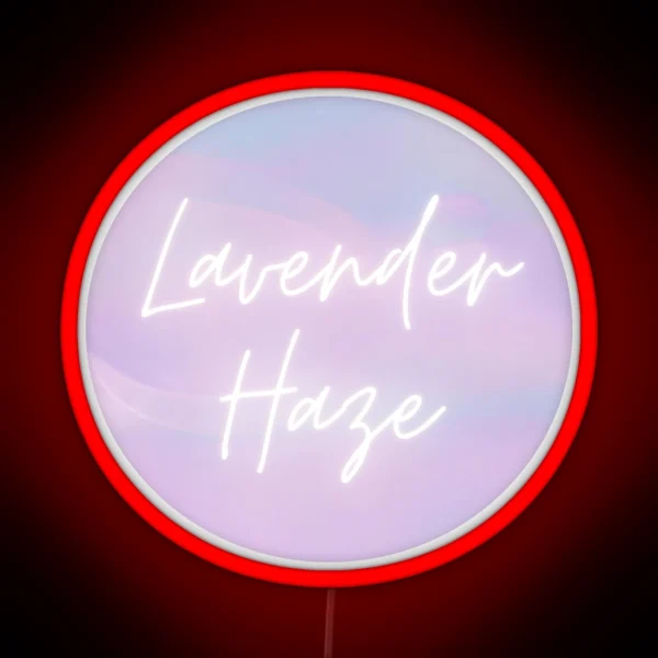 Lavender Haze RGB Neon Sign