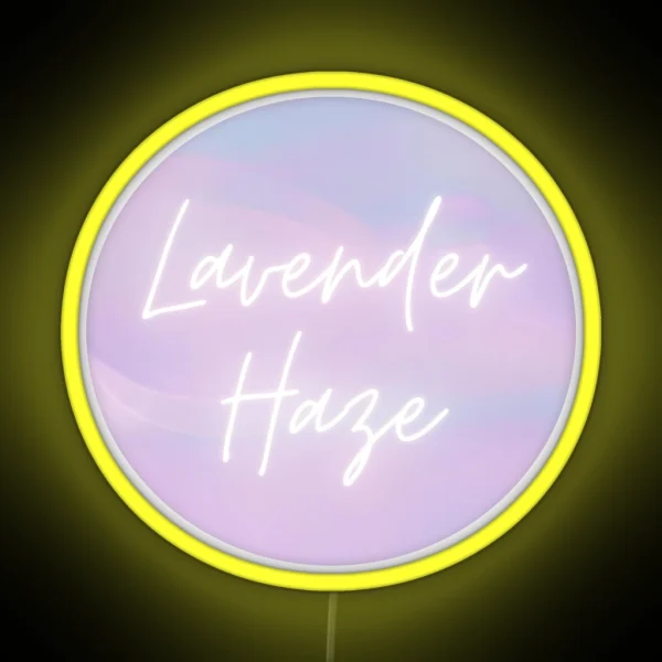 Lavender Haze RGB Neon Sign