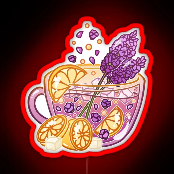Lavender Lemonade RGB Neon Sign