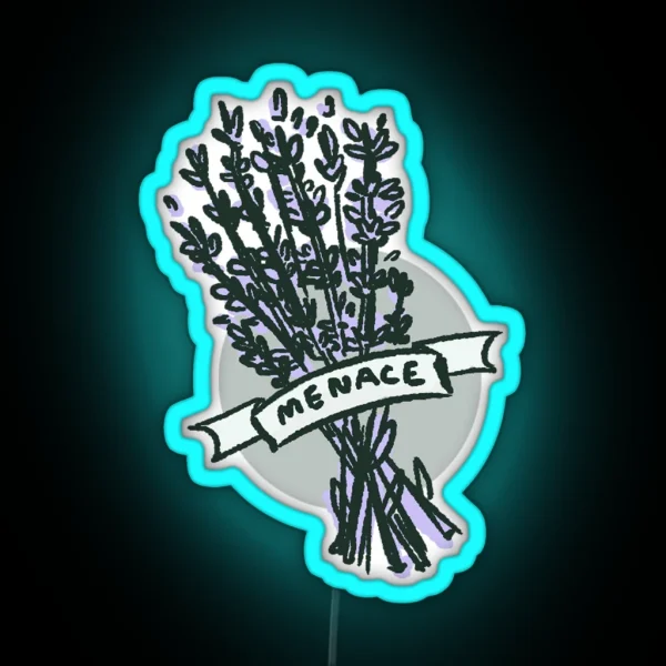 Lavender Menace RGB Neon Sign