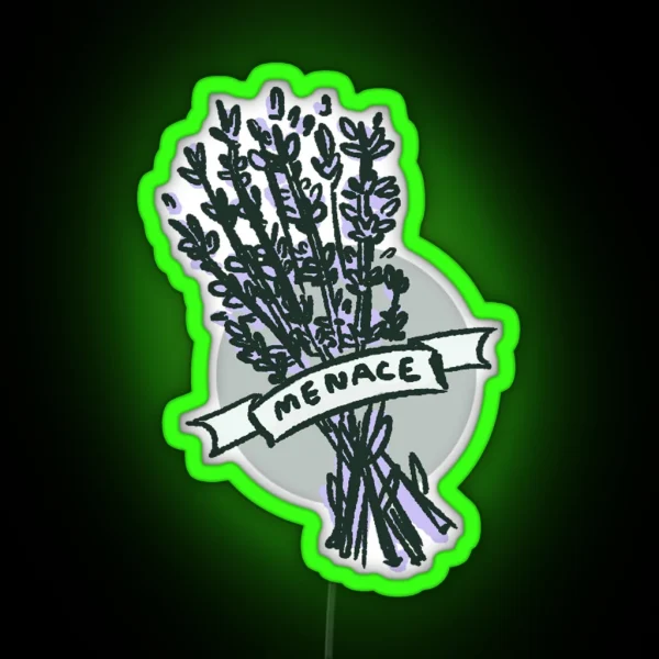 Lavender Menace RGB Neon Sign