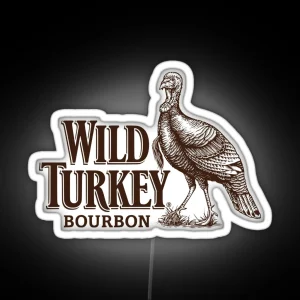 Lawrenceburg Wild Turkey Bourbon RGB Neon Sign