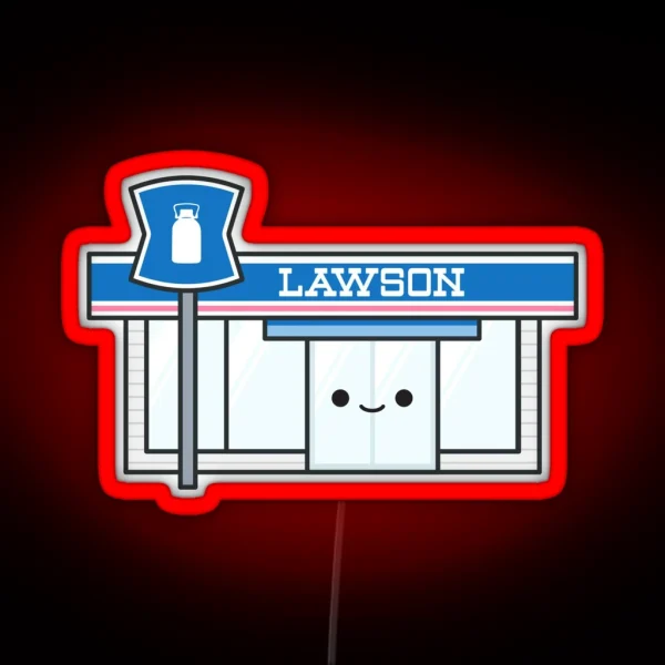 Lawson Japanese Konbini Convenience Store RGB Neon Sign