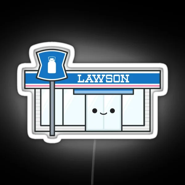 Lawson Japanese Konbini Convenience Store RGB Neon Sign