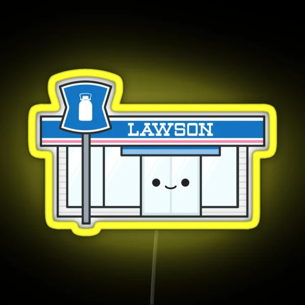 Lawson Japanese Konbini Convenience Store RGB Neon Sign
