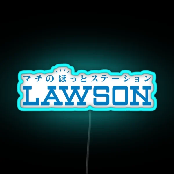 LAWSON LOGO RGB Neon Sign