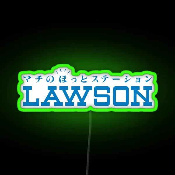 LAWSON LOGO RGB Neon Sign