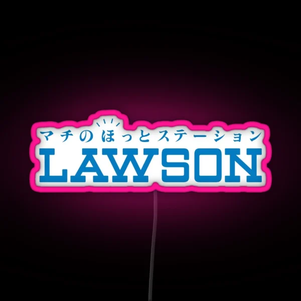 LAWSON LOGO RGB Neon Sign