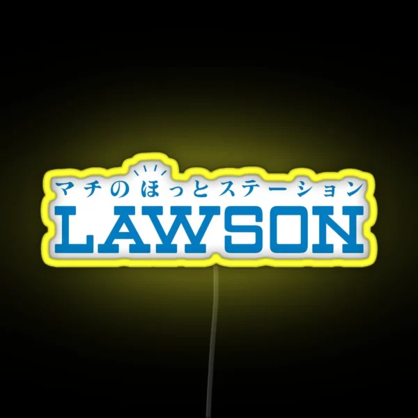 LAWSON LOGO RGB Neon Sign