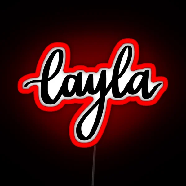 Layla RGB Neon Sign