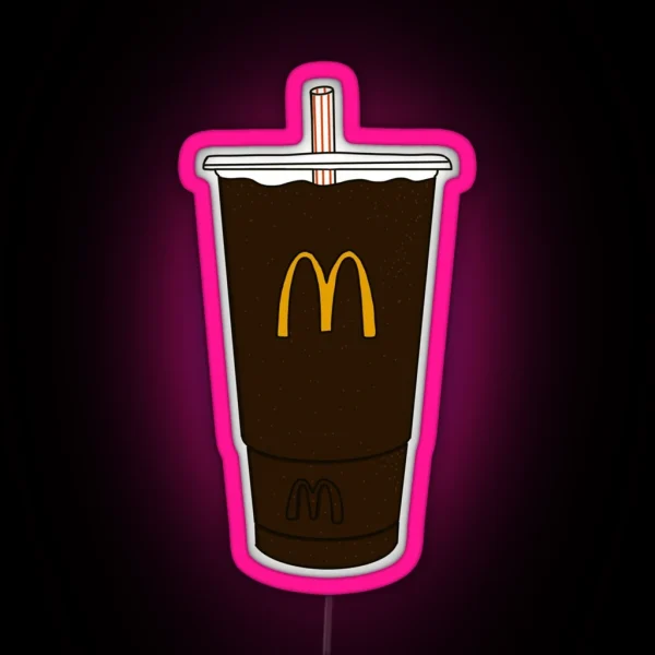 LDC Large Diet Coke RGB Neon Sign