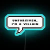 LE SSERAFIM's Unforgiven Chorus Iconic Speech Bubble Neon Wall Decoration Sign