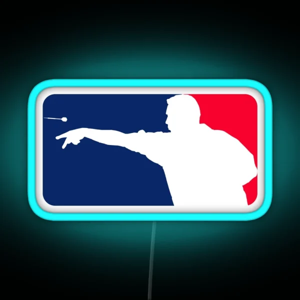 League Darts RGB Neon Sign