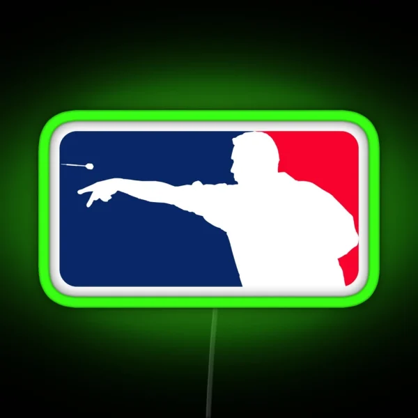 League Darts RGB Neon Sign