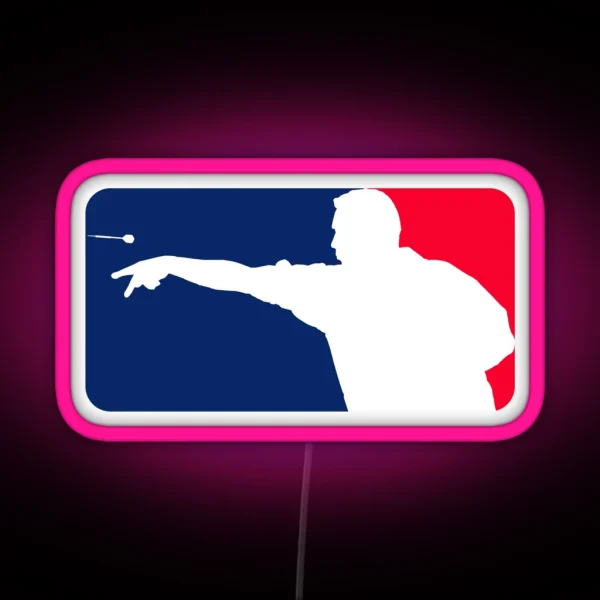 League Darts RGB Neon Sign