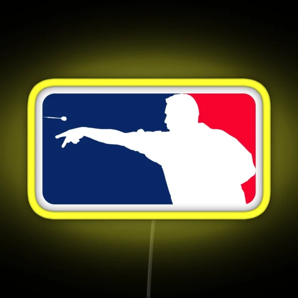 League Darts RGB Neon Sign