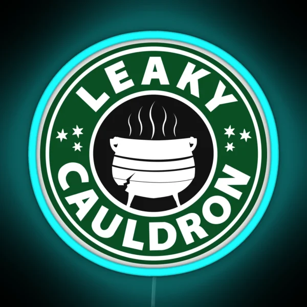 Leaky Cauldron RGB Neon Sign