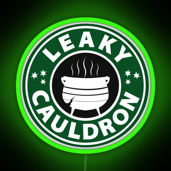 Leaky Cauldron RGB Neon Sign