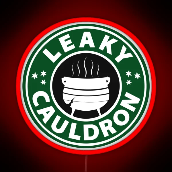 Leaky Cauldron RGB Neon Sign