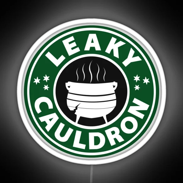 Leaky Cauldron RGB Neon Sign