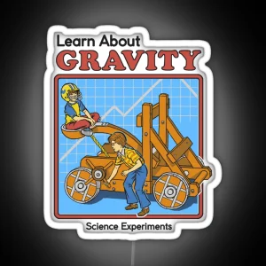 Learn About Gravity RGB Neon Sign