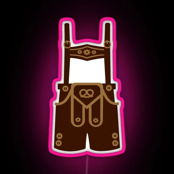 Leather Trousers RGB Neon Sign