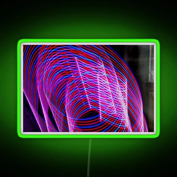LED Grow Light Trails RGB Neon Sign