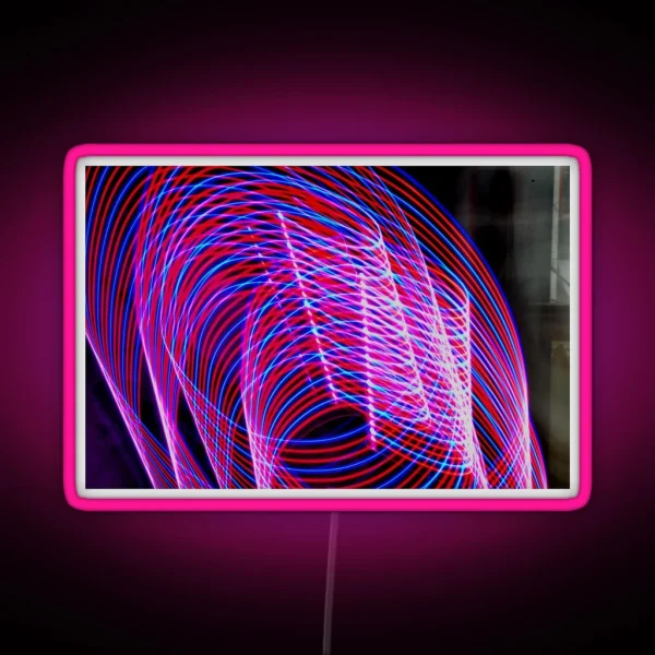 LED Grow Light Trails RGB Neon Sign