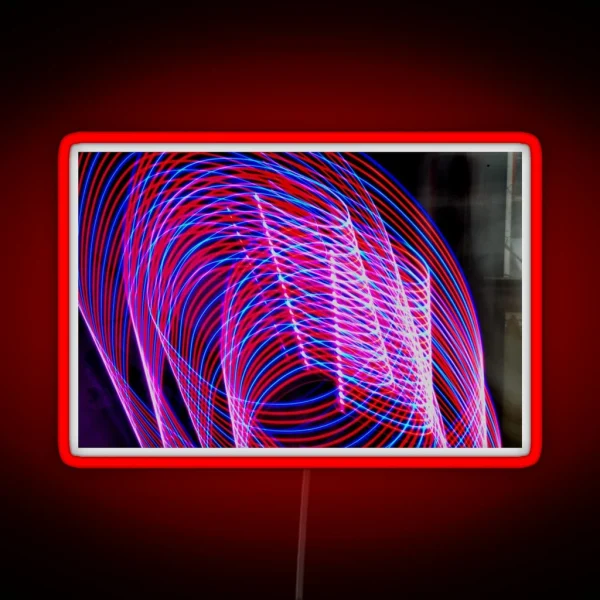 LED Grow Light Trails RGB Neon Sign