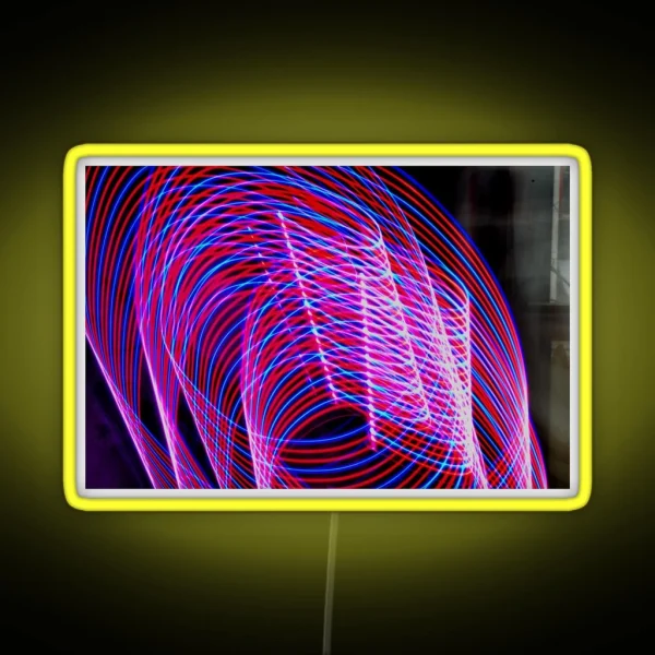 LED Grow Light Trails RGB Neon Sign