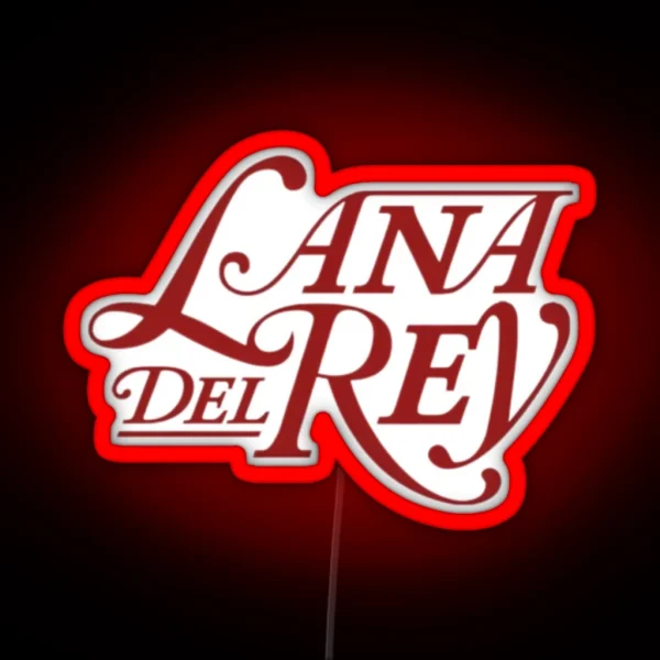 Led Led Red RGB Neon Sign