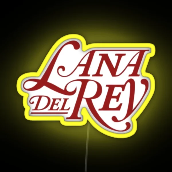 Led Led Red RGB Neon Sign