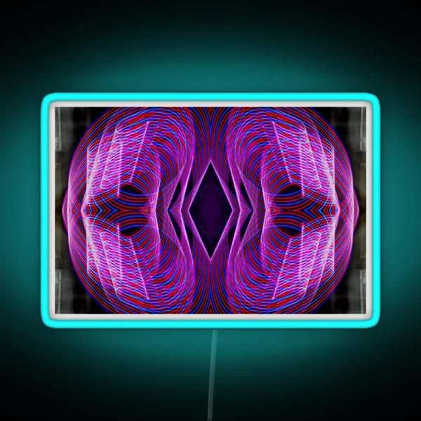 LED Light Trail Mosaic 4 RGB Neon Sign
