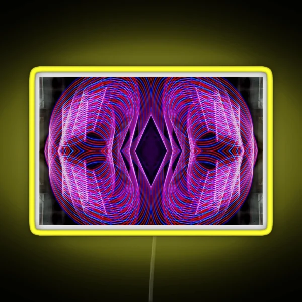 LED Light Trail Mosaic 4 RGB Neon Sign
