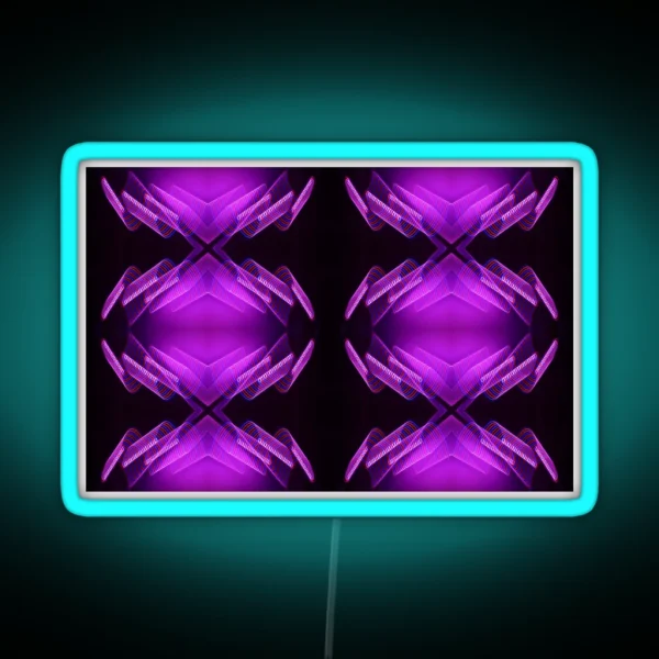 LED Light Trail Mosaic RGB Neon Sign