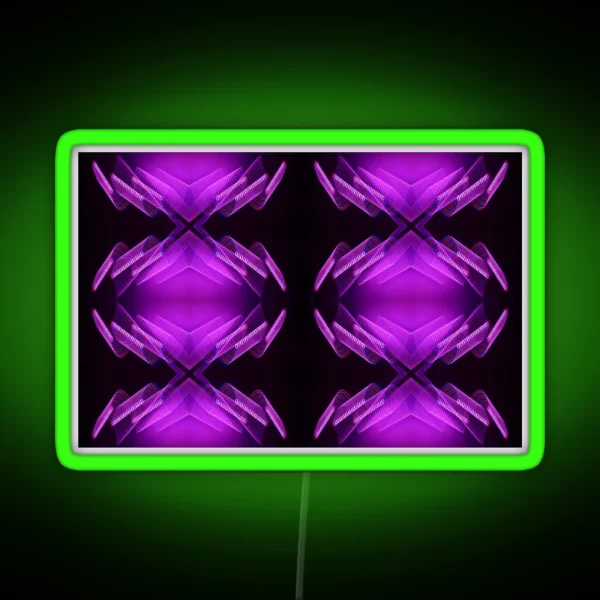 LED Light Trail Mosaic RGB Neon Sign