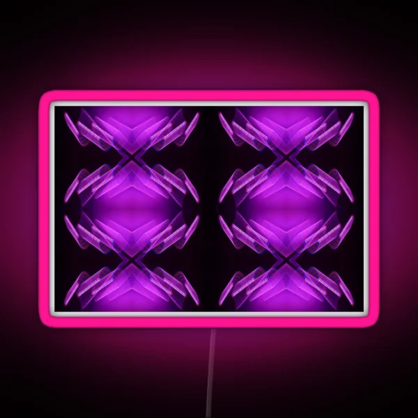 LED Light Trail Mosaic RGB Neon Sign