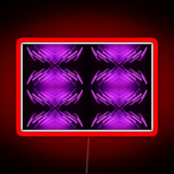 LED Light Trail Mosaic RGB Neon Sign