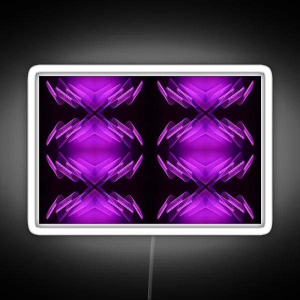 LED Light Trail Mosaic RGB Neon Sign