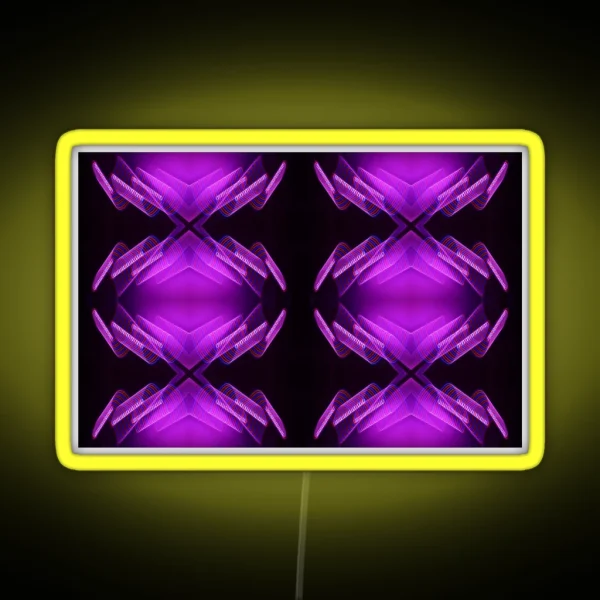 LED Light Trail Mosaic RGB Neon Sign
