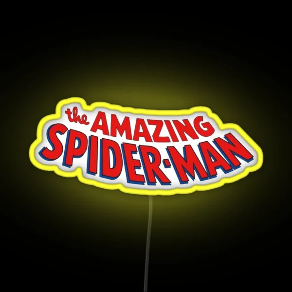 Led Of An Arachnid Comic RGB Neon Sign