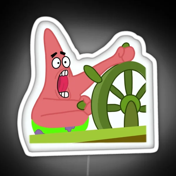 Leedle Leedle Leedle Lee Patrick Spongebob RGB Neon Sign