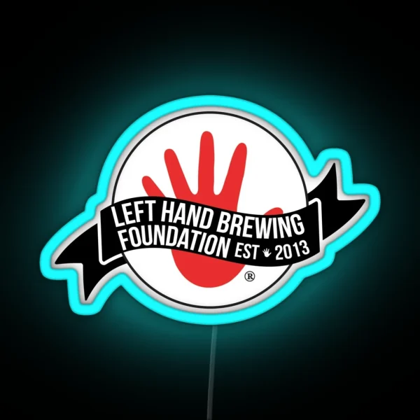 Left Hand Brewing RGB Neon Sign