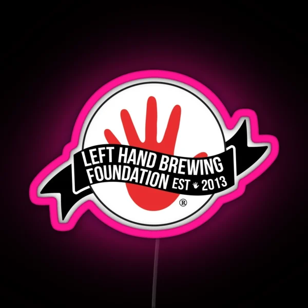 Left Hand Brewing RGB Neon Sign