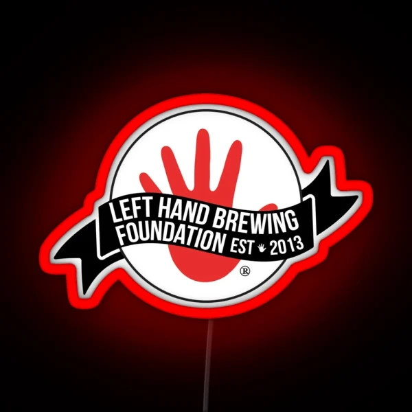 Left Hand Brewing RGB Neon Sign