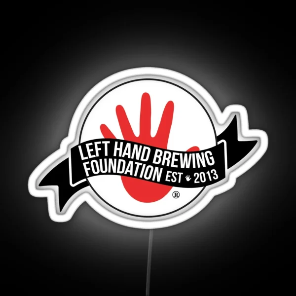 Left Hand Brewing RGB Neon Sign