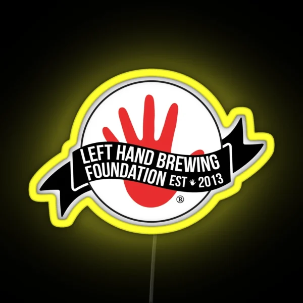 Left Hand Brewing RGB Neon Sign